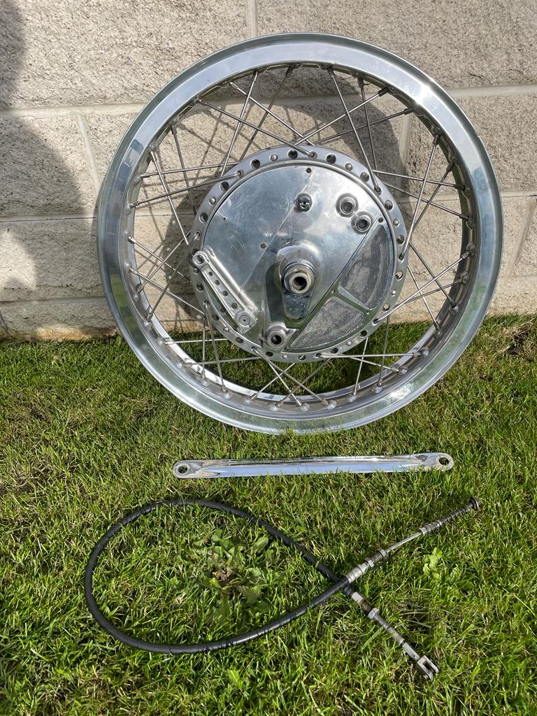 Yamaha TD2 rear wheel